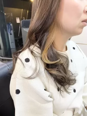 簡単キレイ♪イヤリングカラーで印象チェンジ♪